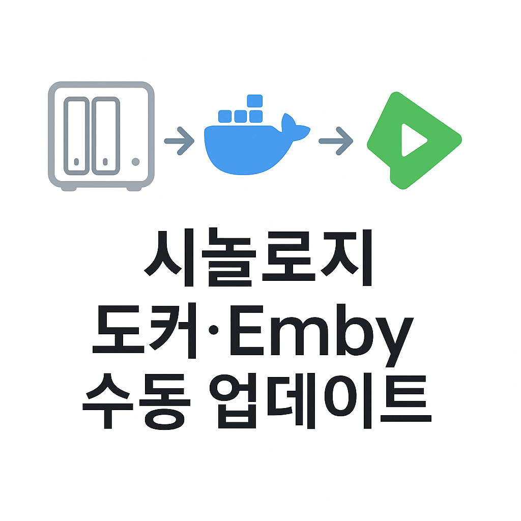 도커 수동 업데이트