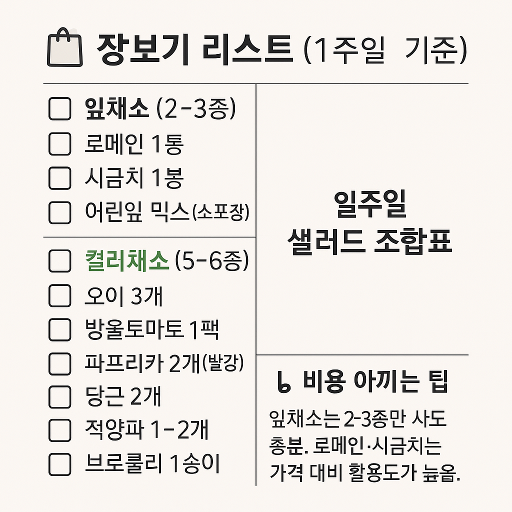 장보기 리스트 카드뉴스 썸네일