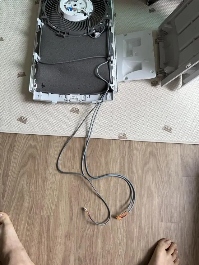 모델 AF17A7974FZN 필터 세척·건조 세팅 디테일 사진