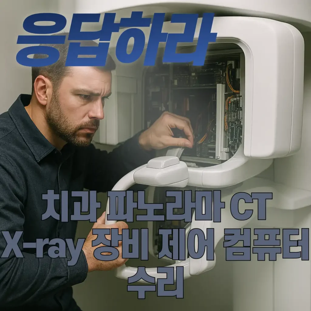 치과 파노라마 CT, x-ray 컴퓨터 수리