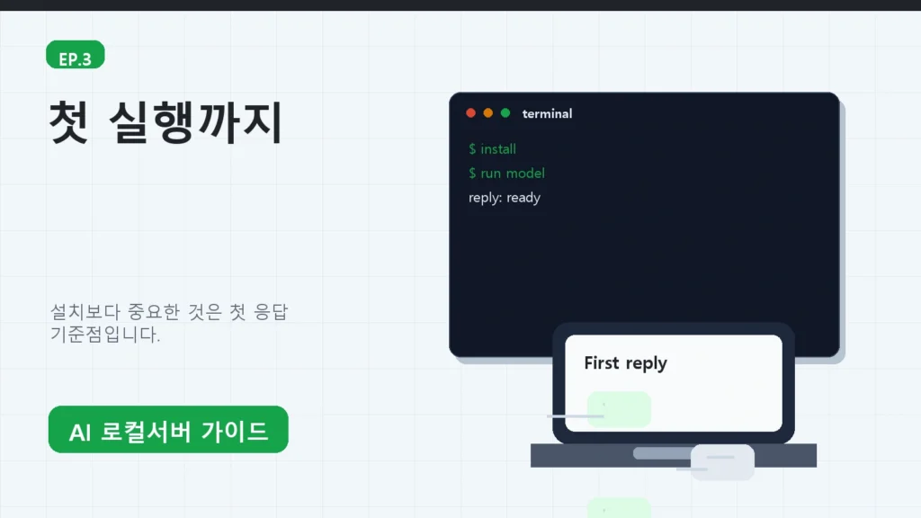 에피소드 3: Ollama와 LM Studio 설치, 첫 로컬 AI 실행하기 대표 이미지